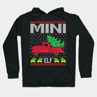 Mini elf ugly christmas sweater Hoodie